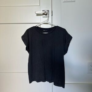 Zara Charcoal Gray Tee